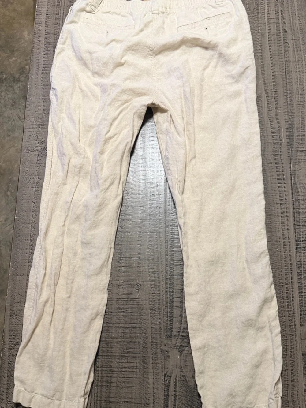 Caribbean Light Beige Men's Casual Sweatpants